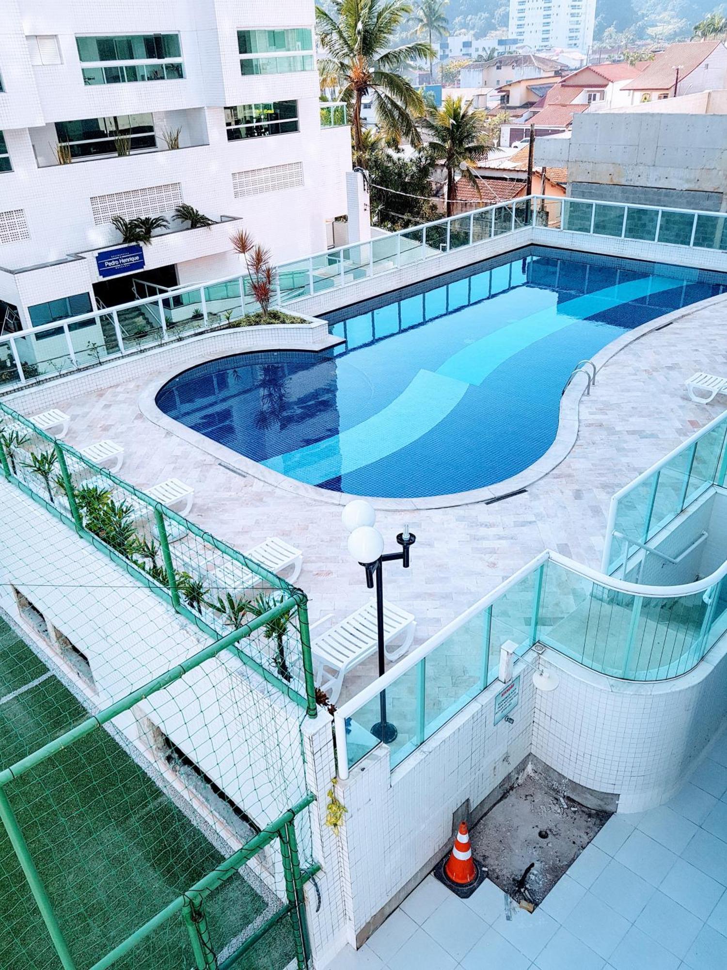 Ap Padrao Pe Na Areia Centro Top Mongaguá エクステリア 写真