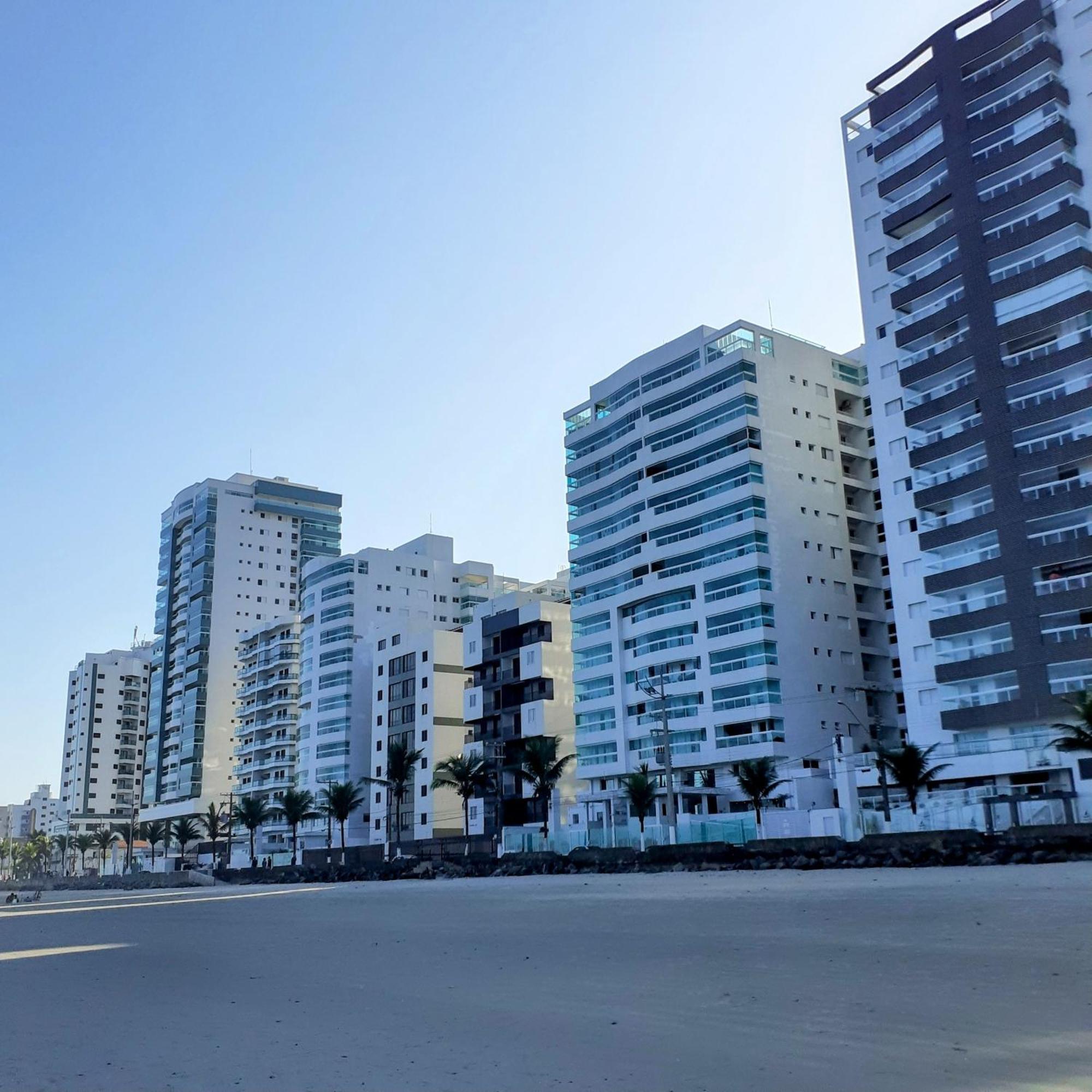 Ap Padrao Pe Na Areia Centro Top Mongaguá エクステリア 写真